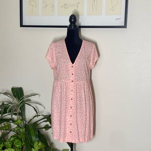 Roxy short sleeves floral dress